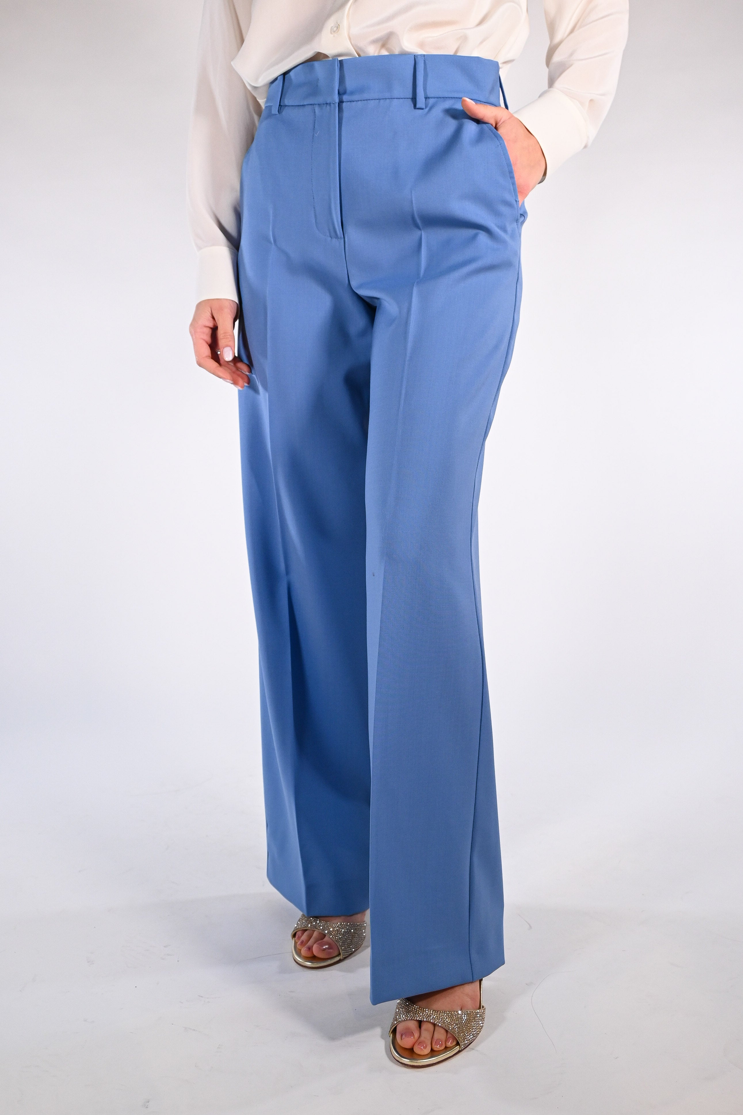 Pantalone azzurro Weekend  Max Mara