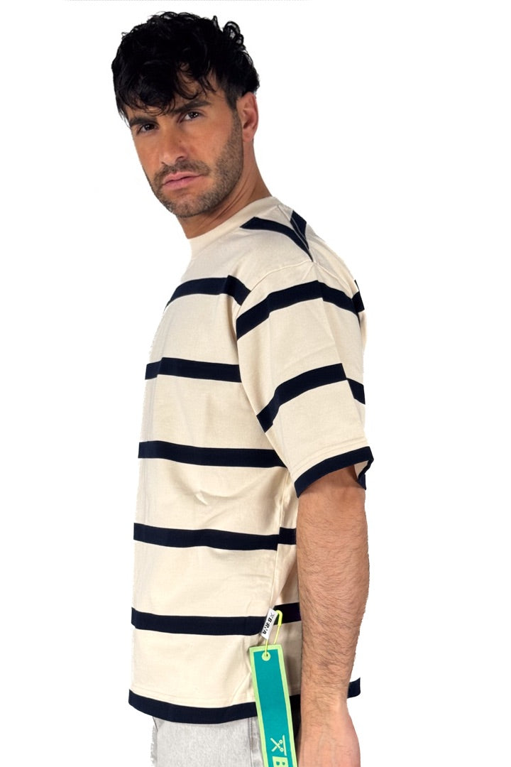 T-shirt over a righe - Berna