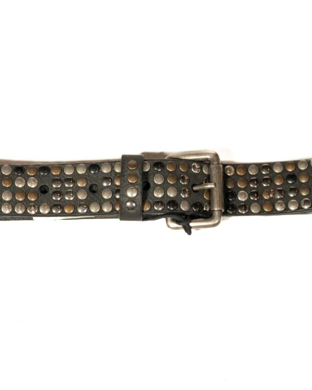 Berti Mode Collection - Cintura nera con borchie