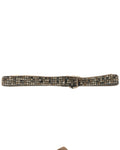 Berti Mode Collection - Cintura nera con borchie