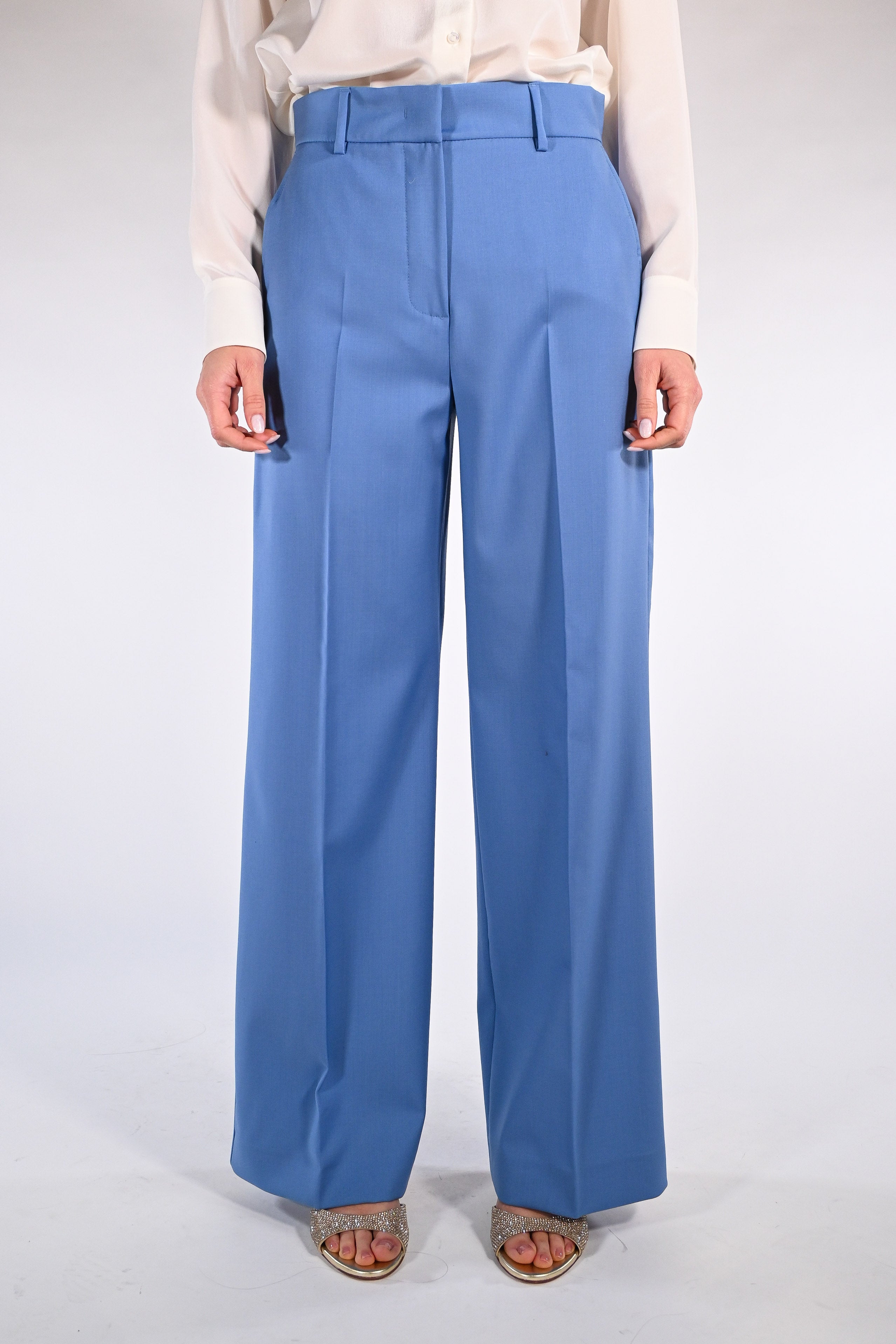 Pantalone azzurro Weekend  Max Mara