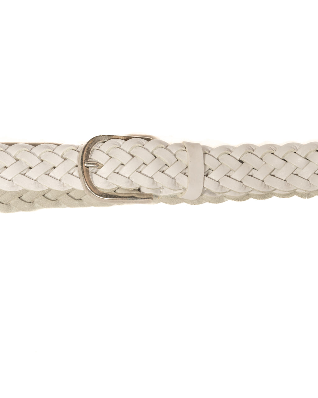 Berti Mode Collection - Cintura intrecciata bianca