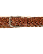 Berti Mode Collection - Cintura intrecciata marrone