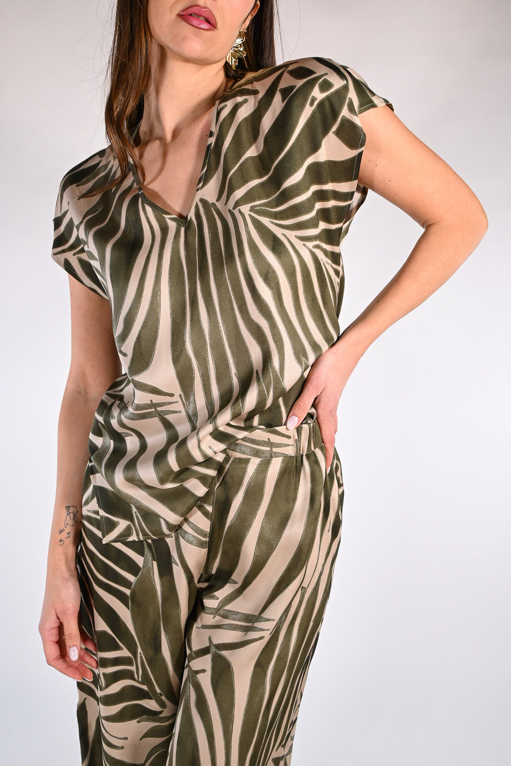 Blusa manica corta PennyBlack