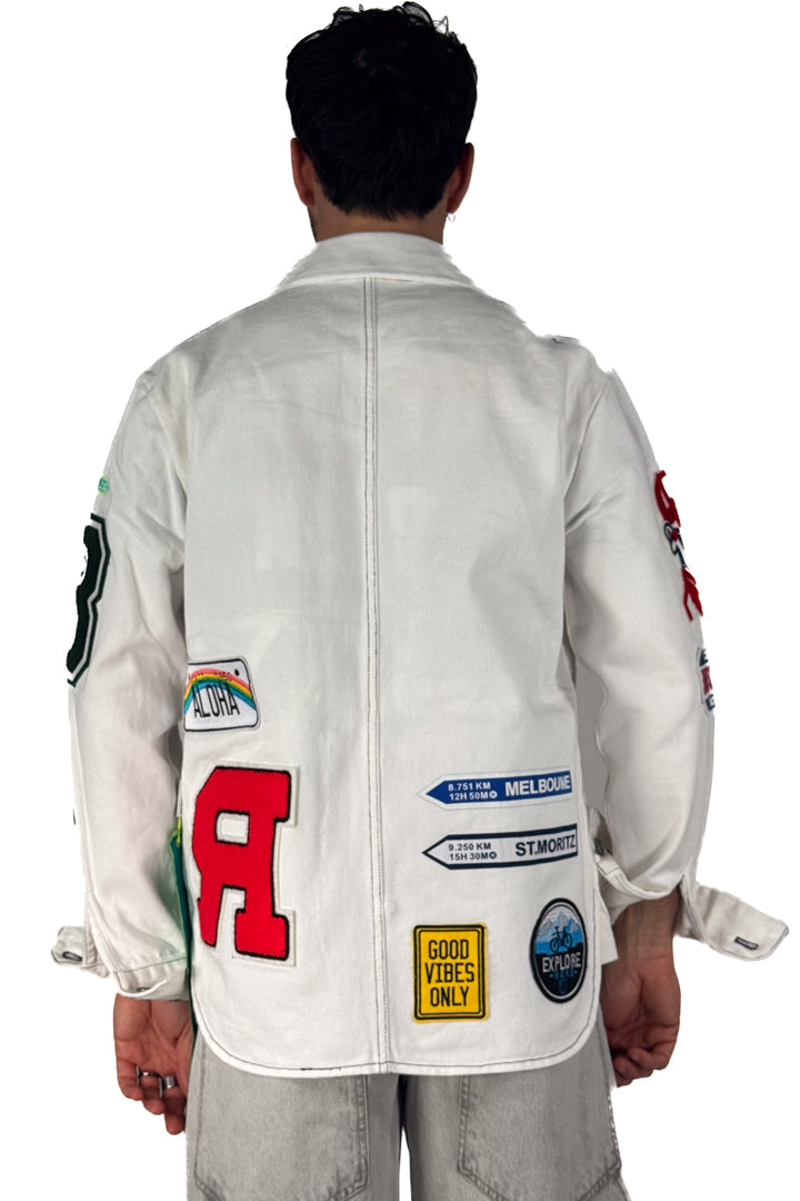 Overshirt con applicazioni - Berna