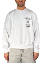 Felpa "Chaotic Berna" – Oversize White - Berna