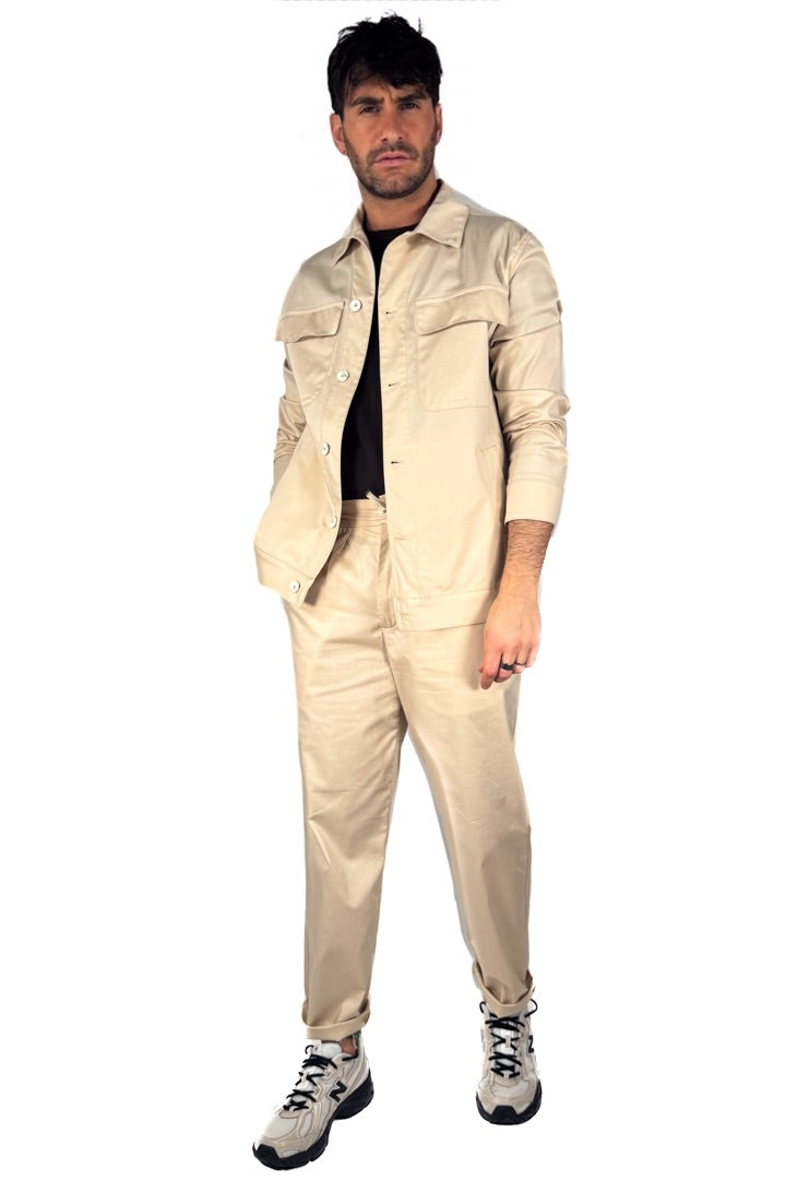 Overshirt beige - Berna