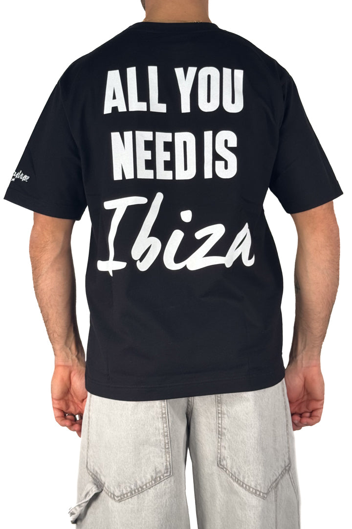 T-shirt maniche corte over con stampa sul retro - Superculture