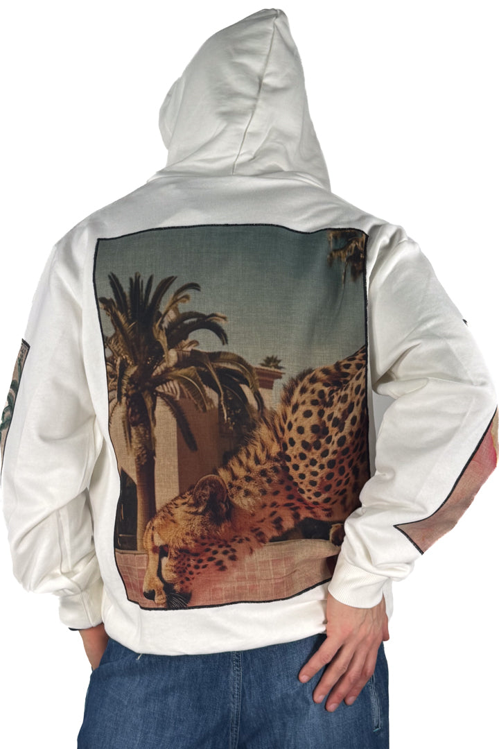 Felpa con Cappuccio "Wild Safari" – Bastille