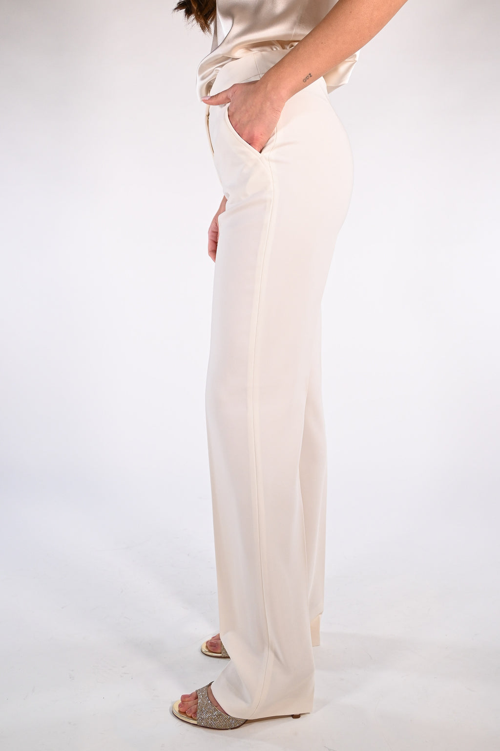 Pantalone bianco Penny Black