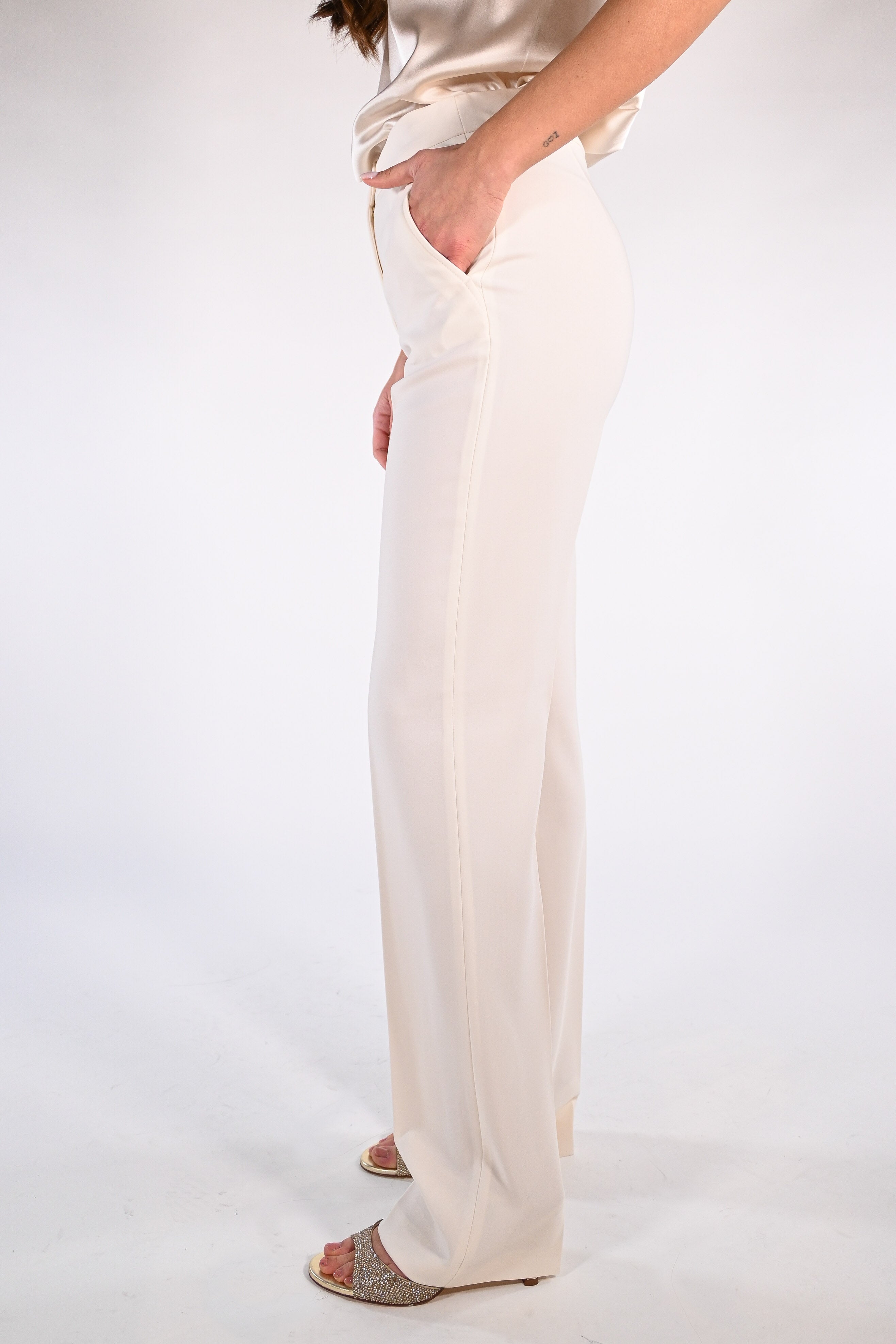 Pantalone bianco Penny Black