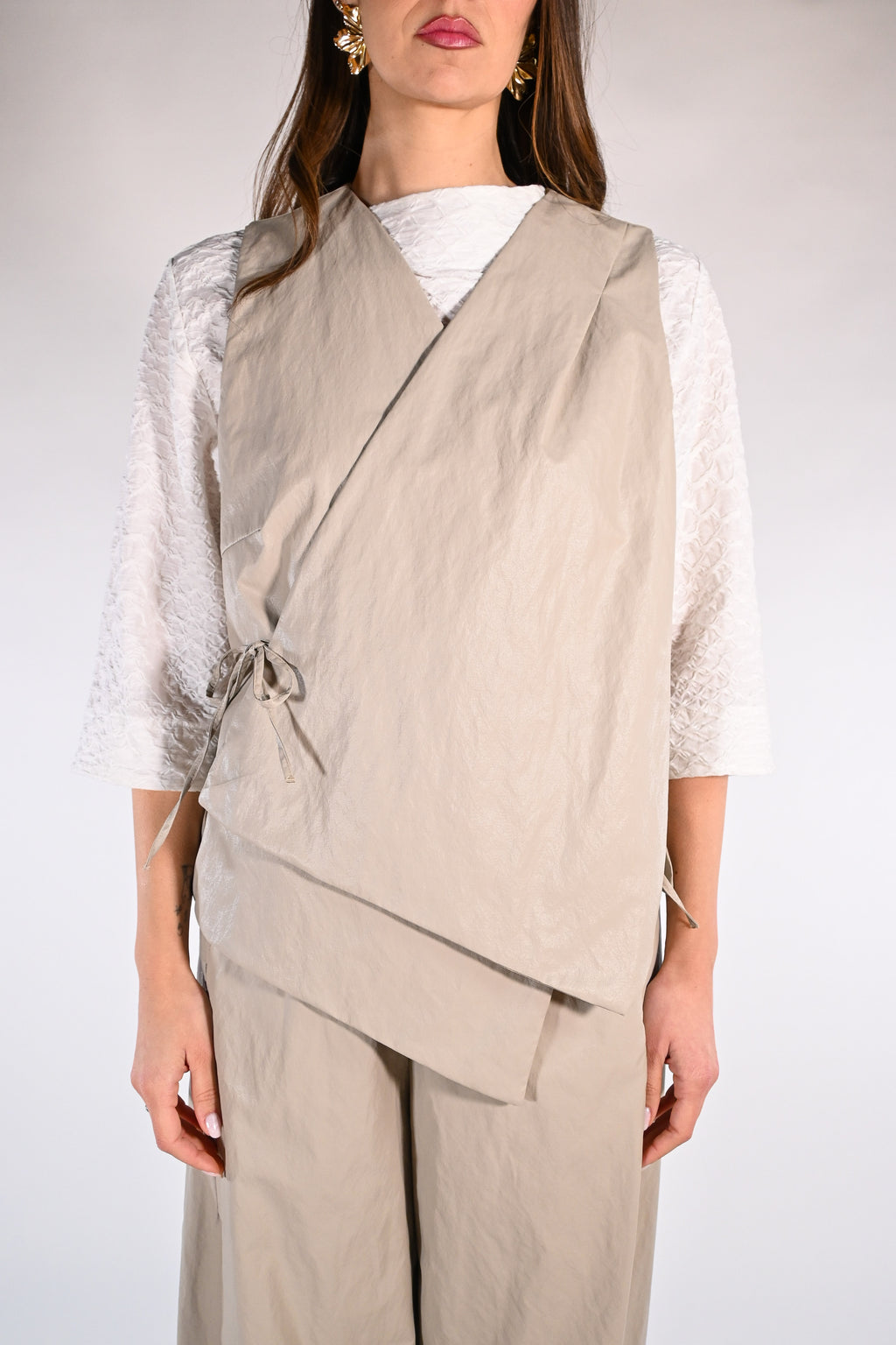 Gilet in ecopelle Jurere