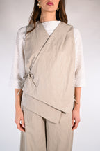 Gilet in ecopelle Jurere