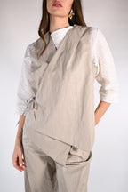 Gilet in ecopelle Jurere