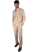 Completo Doppiopetto  biege - Over/d