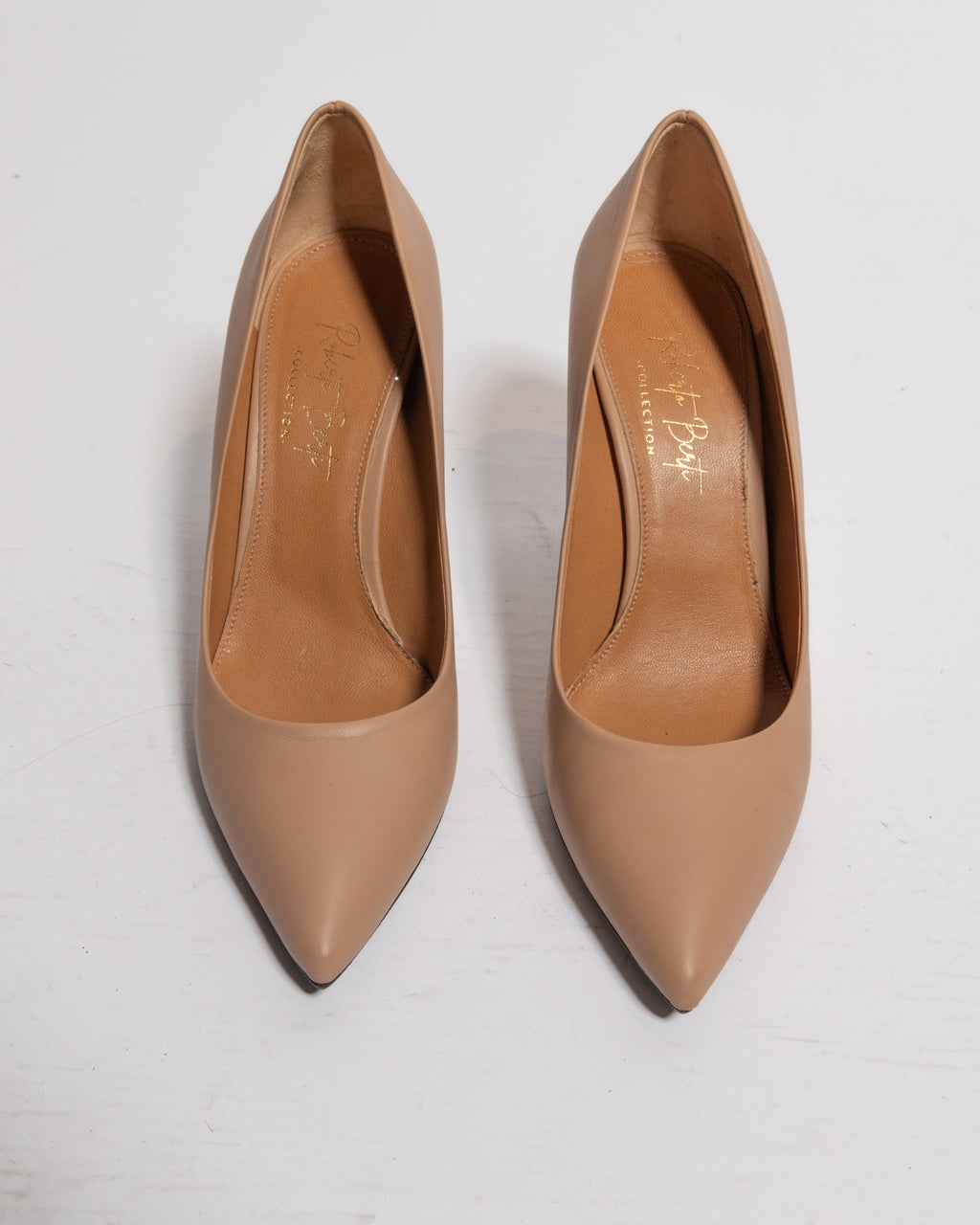 Berti Mode Collection - Cintura panna con borchie