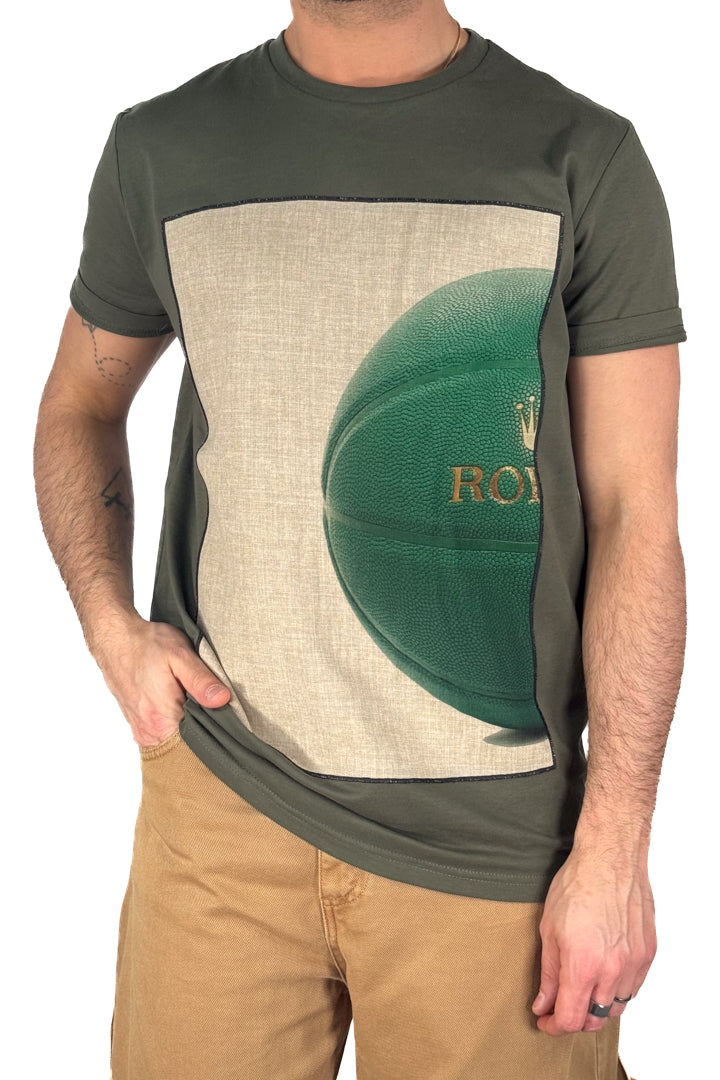 T-Shirt "Green Court" – Military Edition - Bastille