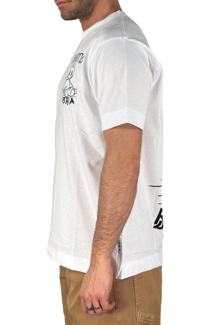 T-shirt Graphic "Chaotic Berna" – Bianco - Berna