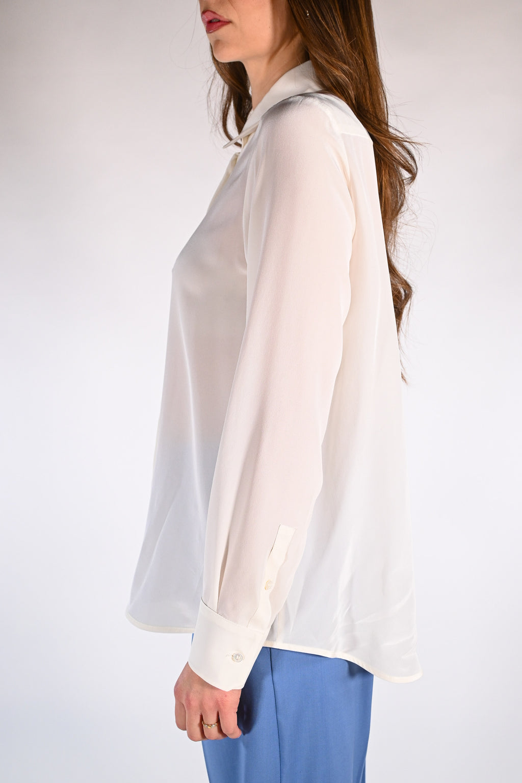 Camicia bianca in seta Weekend Max Mara