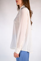 Camicia bianca in seta Weekend Max Mara