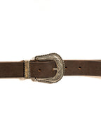 Berti Mode Collection - Cintura texana marrone