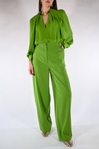 Pantaloni in crêpe leggero - Elisabetta Franchi