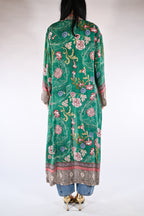 Kimono lungo floreale - Wu side