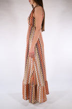 Abito lungo scolla a V - Pho Firenze