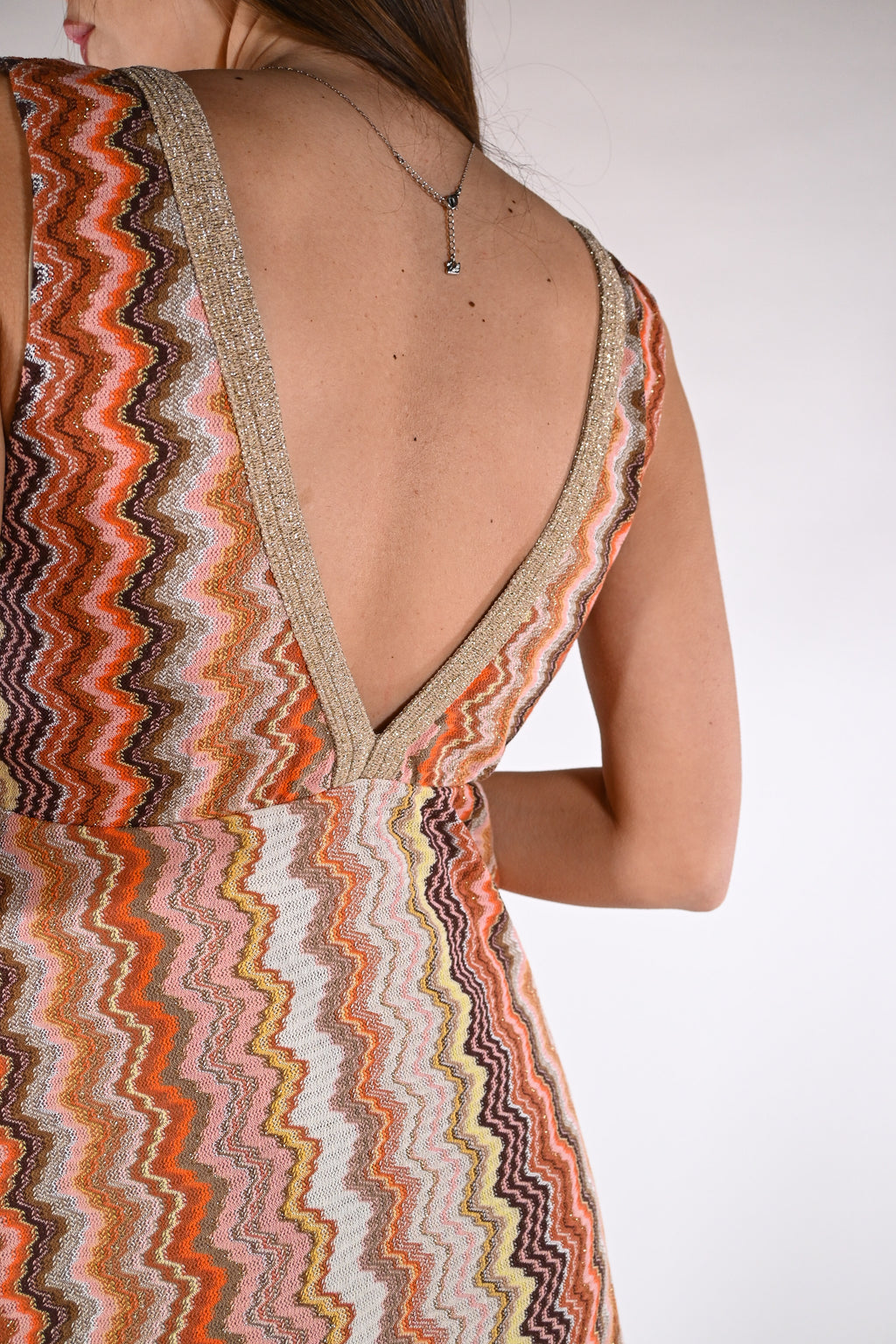 Abito lungo scolla a V - Pho Firenze