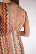 Abito lungo scolla a V - Pho Firenze