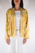 Bomber-Kimono in Seta Jacquard - Wu side