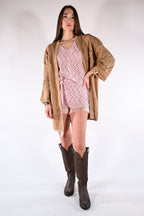 Kimono in suede - Pho