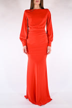 Abito Red Carpet in crêpe leggero - Elisabetta Franchi