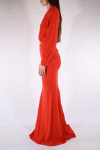 Abito Red Carpet in crêpe leggero - Elisabetta Franchi