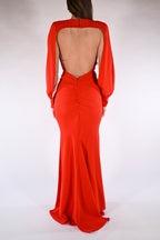 Abito Red Carpet in crêpe leggero - Elisabetta Franchi