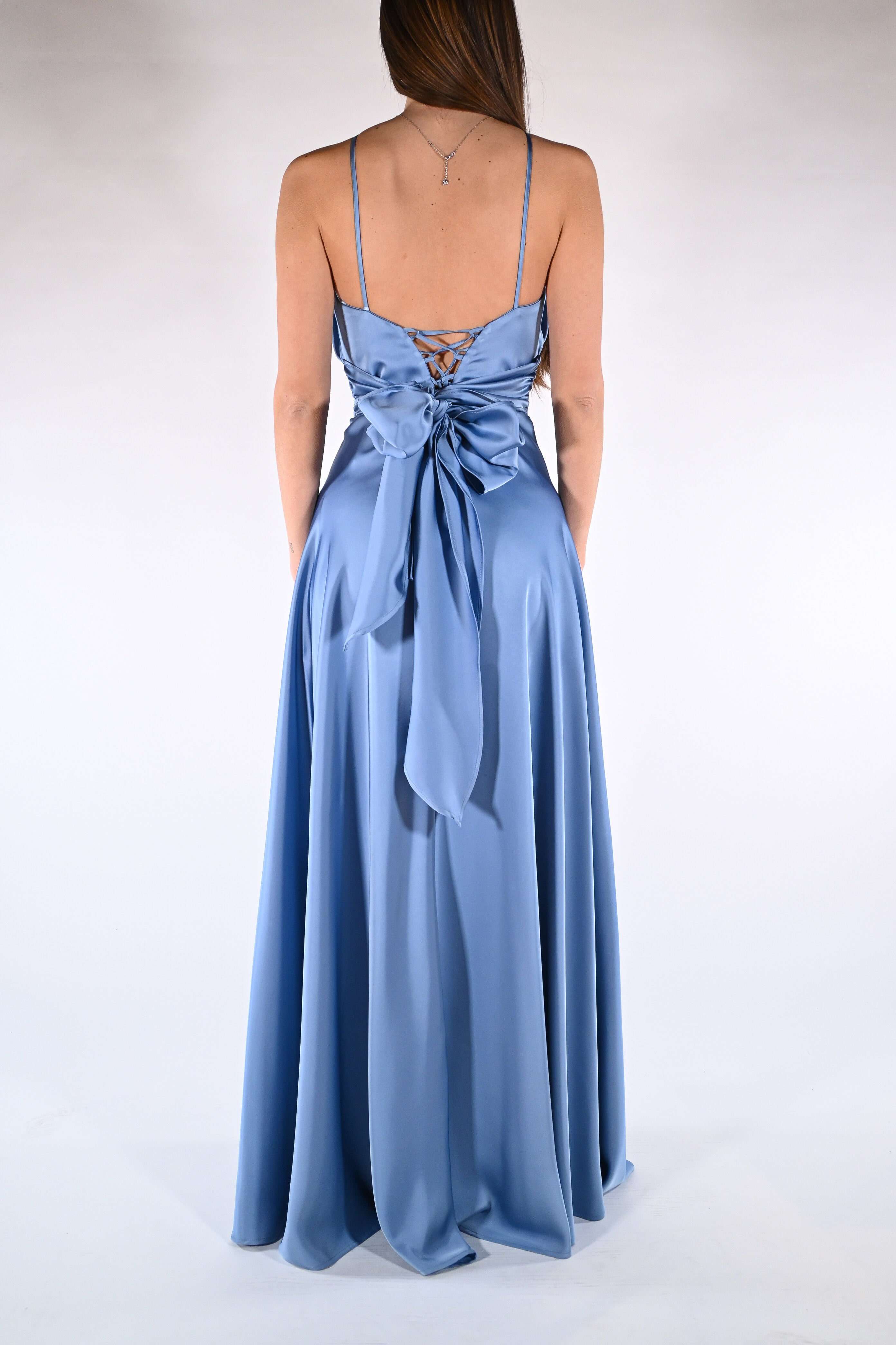 Abito con scollo all'Americana  - Berti Mode  Collection