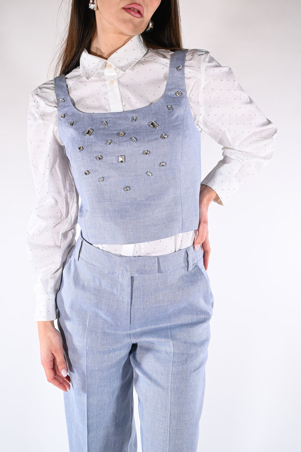 Top con strass - Marella