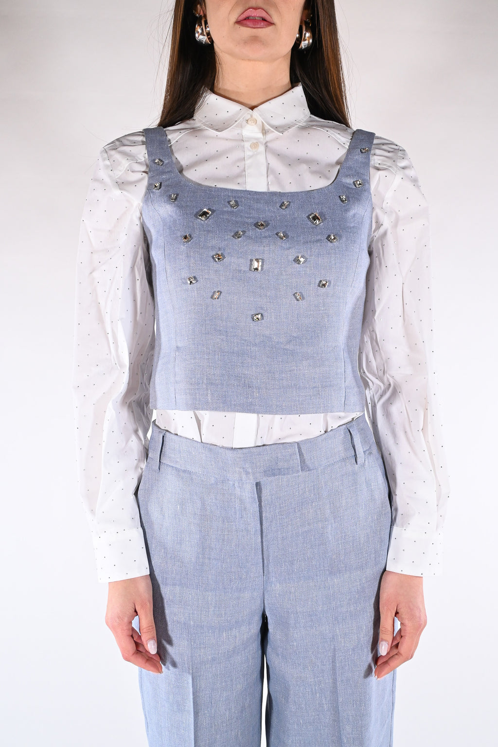 Top con strass - Marella