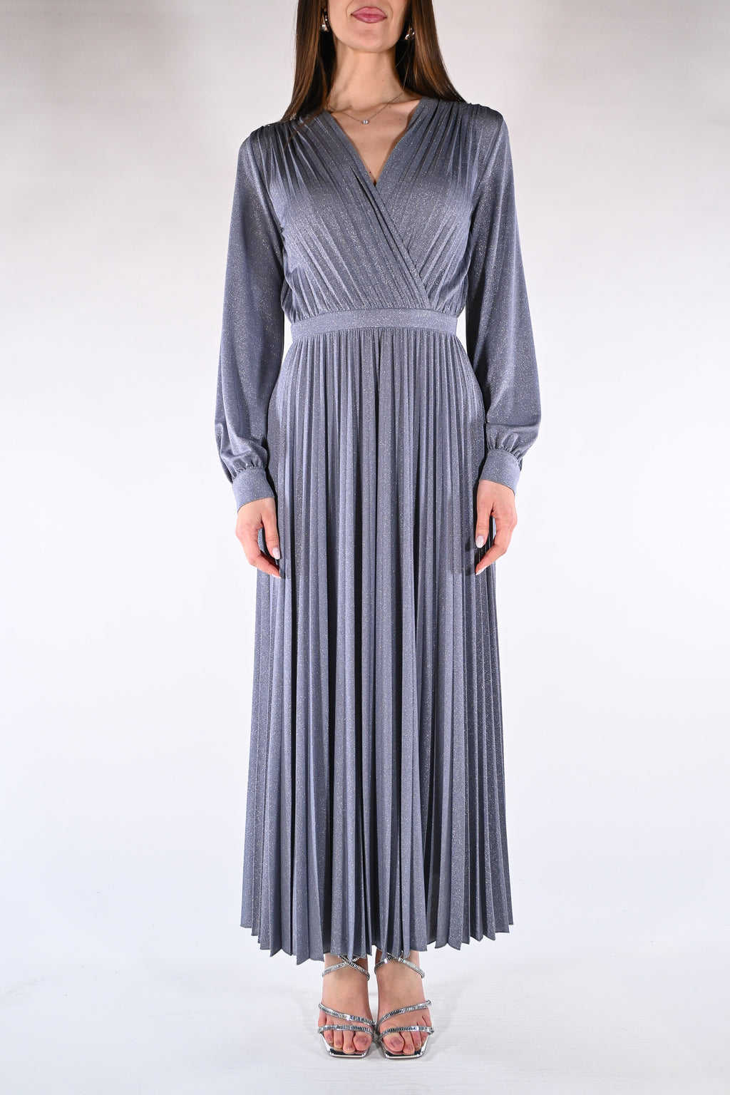 Abito manica lunga in lurex - Marella