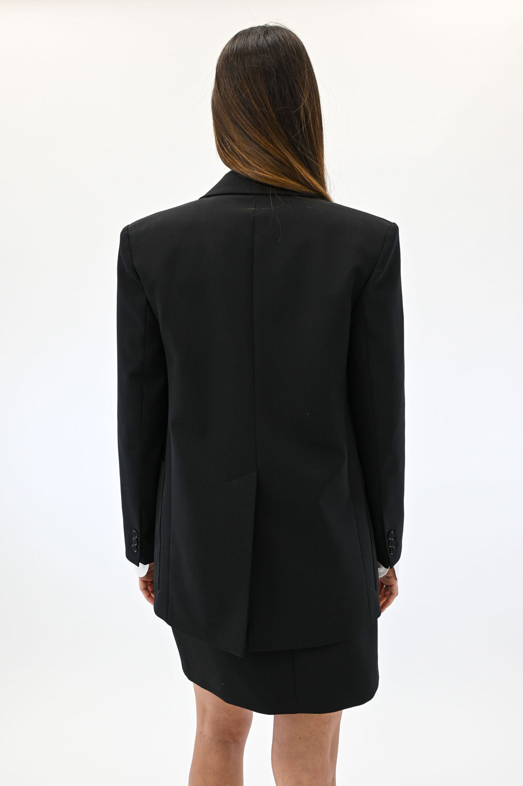 Weekend Max Mara giacca nera doppio petto