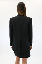 Weekend Max Mara giacca nera doppio petto