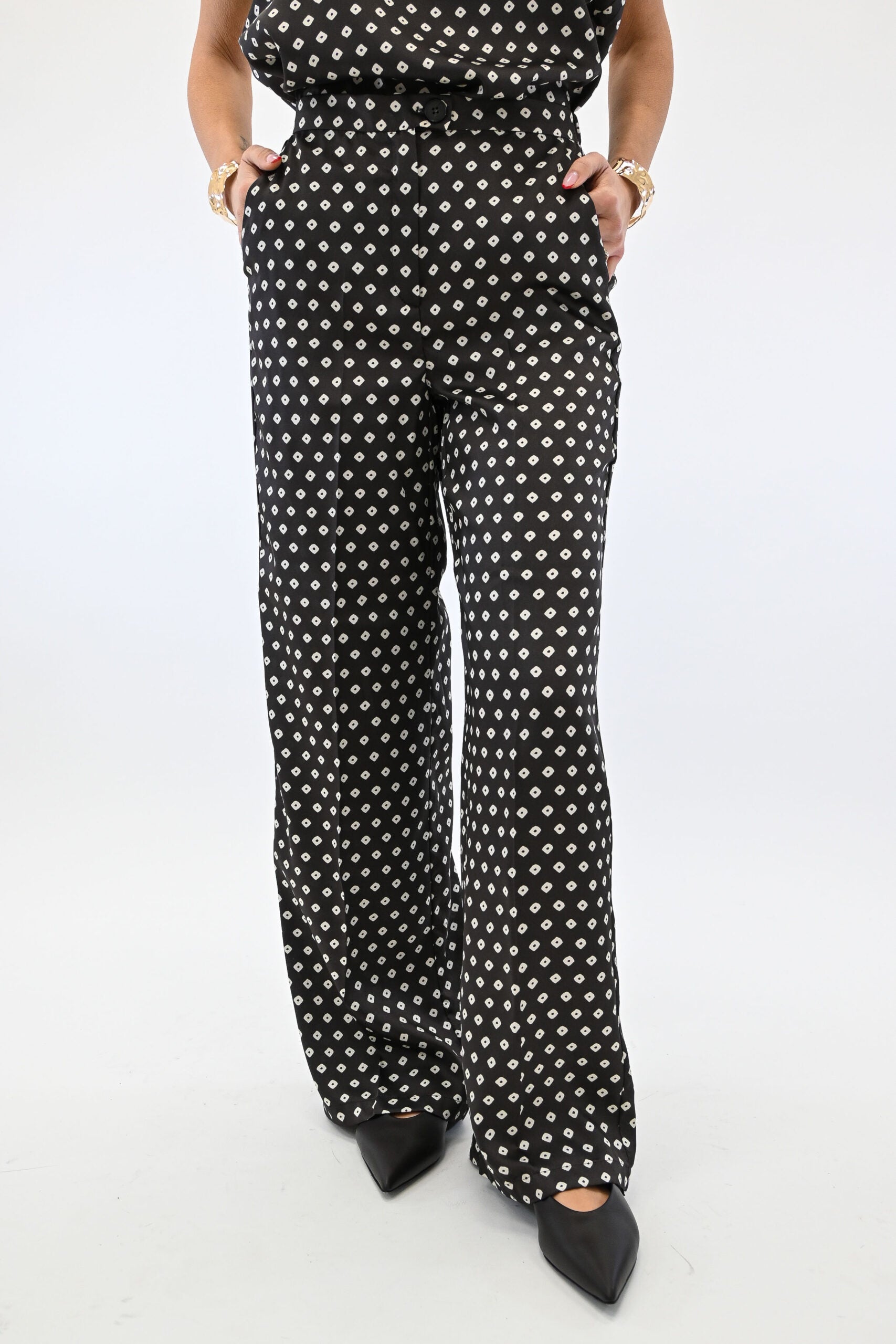 Emme Marella pantalone in fantasia