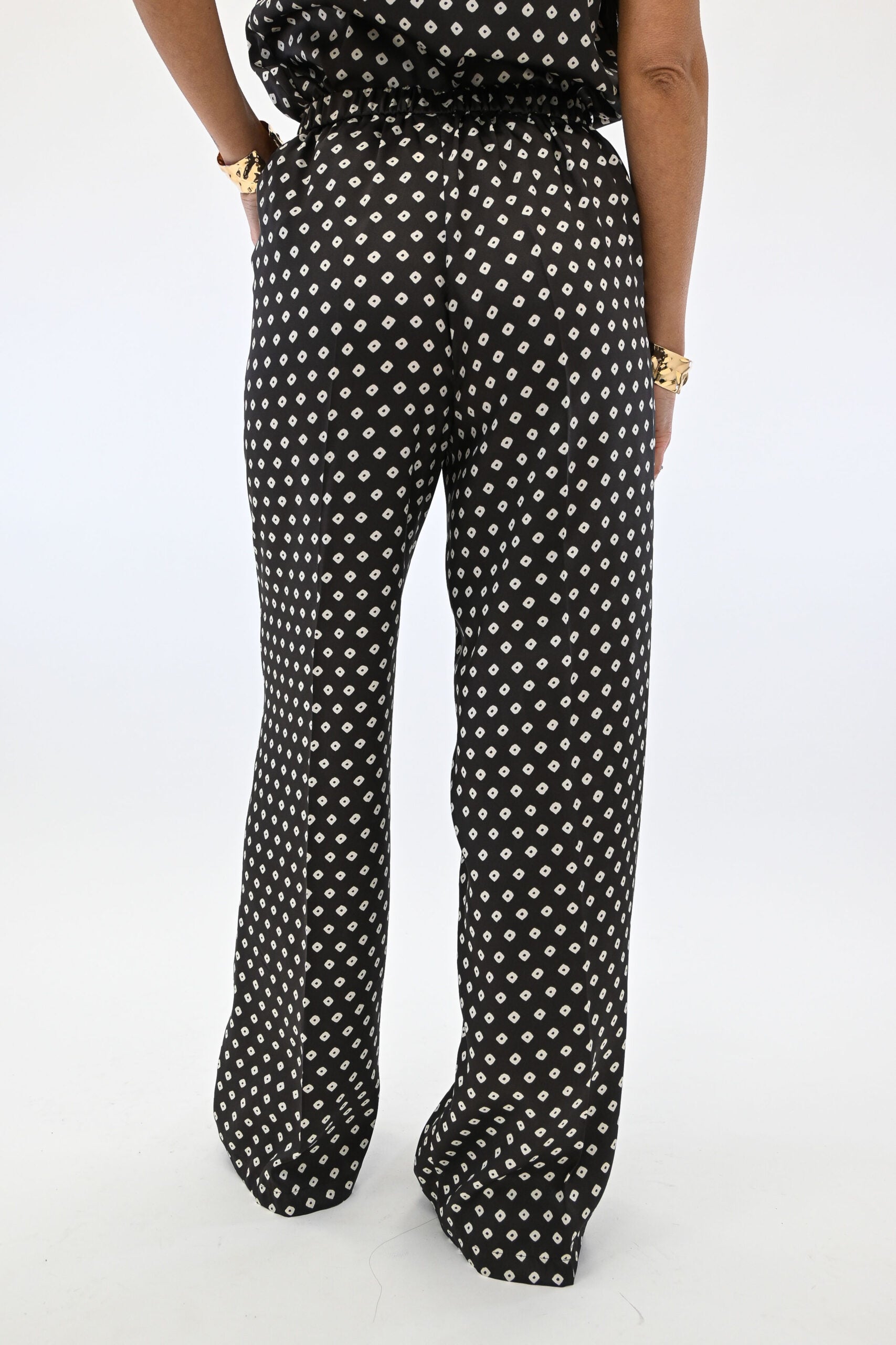 Emme Marella pantalone in fantasia