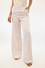 Twinset Pantaloni a palazzo in duchesse