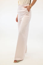 Twinset Pantaloni a palazzo in duchesse