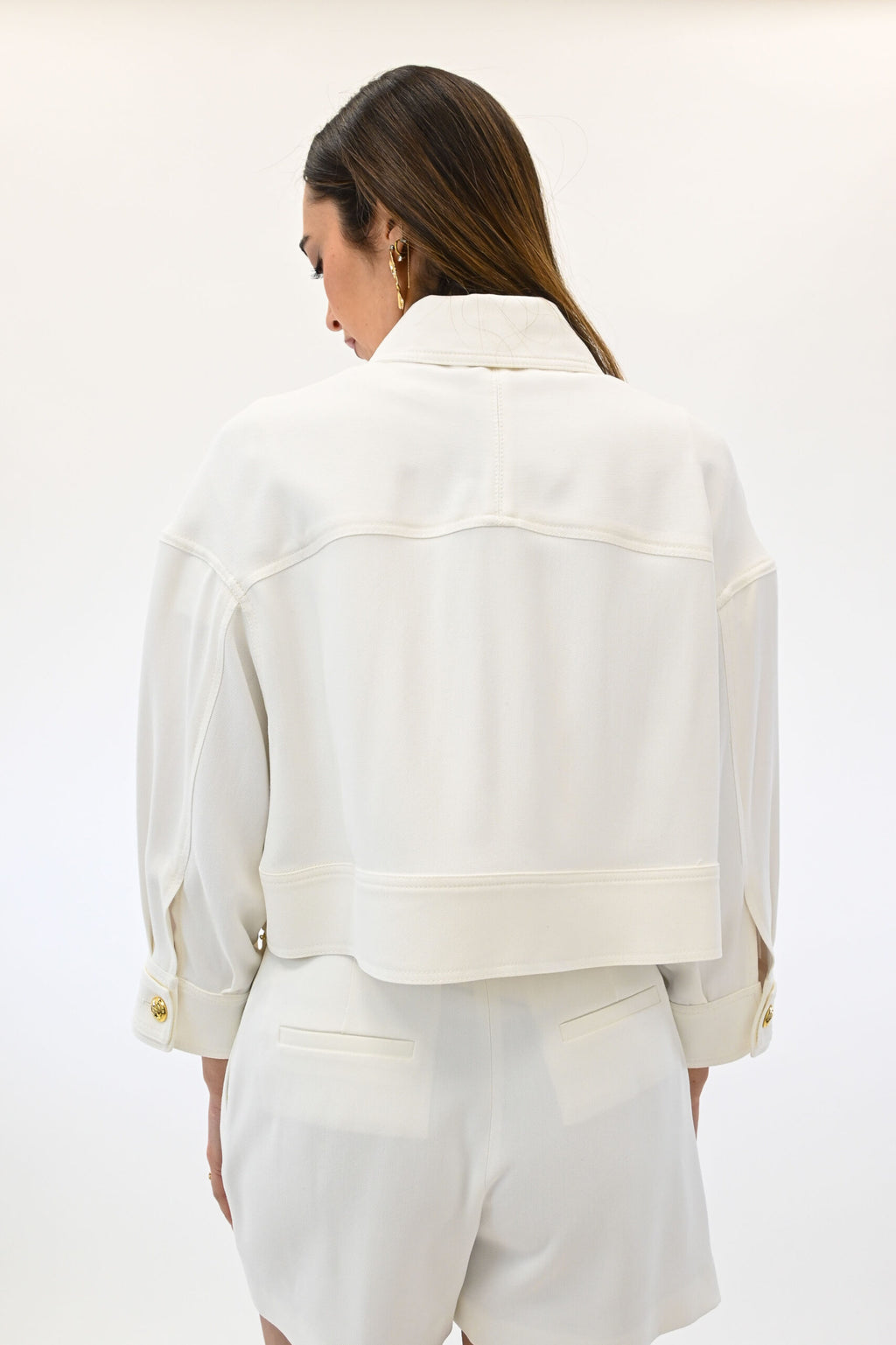 Elisabetta Franchi giubbino bianco