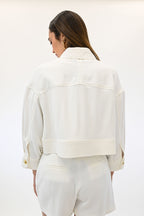 Elisabetta Franchi giubbino bianco