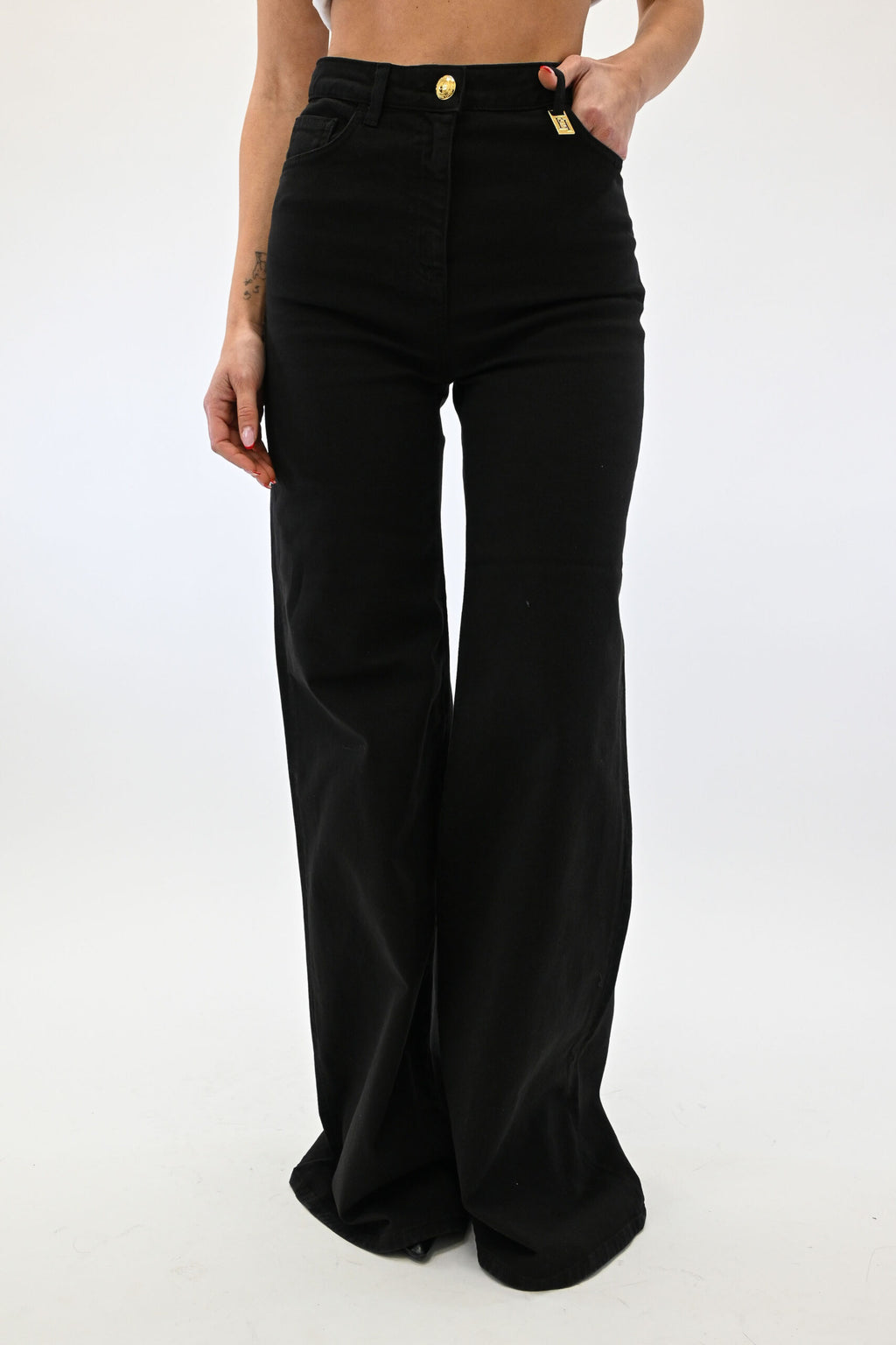 Elisabetta Franchi jeans nero
