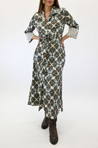 Emme Marella vestito in fantasia