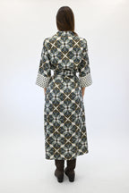 Emme Marella vestito in fantasia